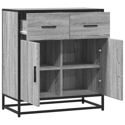 Senkki Harmaa Sonoma 68x35x76 cm Engineered Wood
