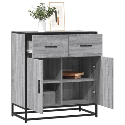 Senkki Harmaa Sonoma 68x35x76 cm Engineered Wood