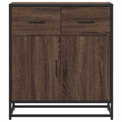 Senkki ruskea tammi 68x35x76 cm tekninen puu