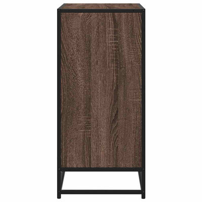 Senkki ruskea tammi 68x35x76 cm tekninen puu