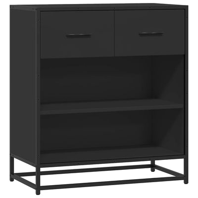 Senkki musta 68x35x76 cm tekninen puu
