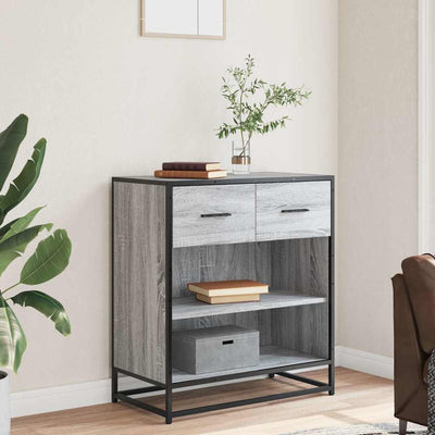 Senkki Harmaa Sonoma 68x35x76 cm Engineered Wood