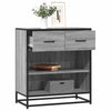 Senkki Harmaa Sonoma 68x35x76 cm Engineered Wood
