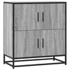 Harmaa senkki Meridiane 68x35x76cm (engineered wood)