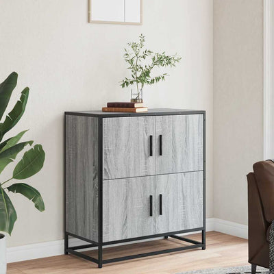 Senkki Harmaa Sonoma 68x35x76 cm Engineered Wood