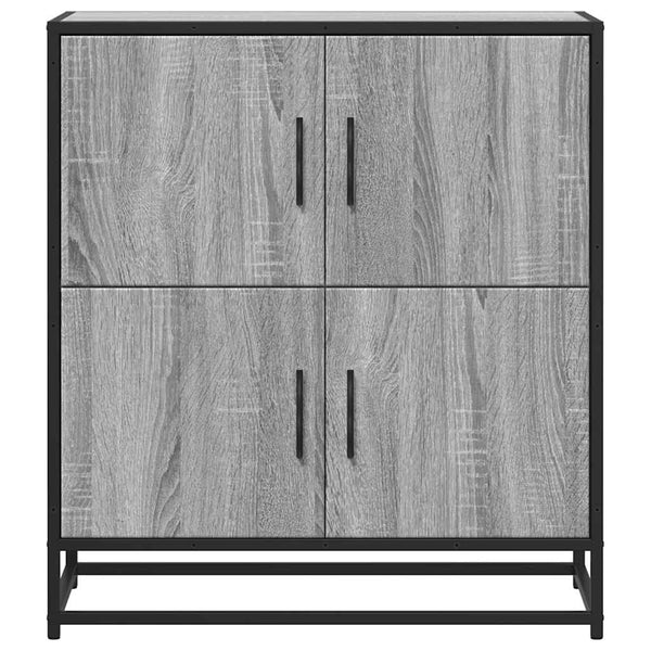 Harmaa senkki Meridiane 68x35x76cm (engineered wood)