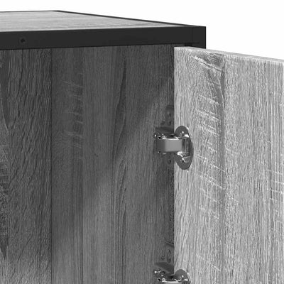 Senkki Harmaa Sonoma 68x35x76 cm Engineered Wood