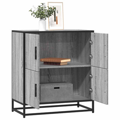 Senkki Harmaa Sonoma 68x35x76 cm Engineered Wood