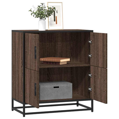 Senkki ruskea tammi 68x35x76 cm tekninen puu
