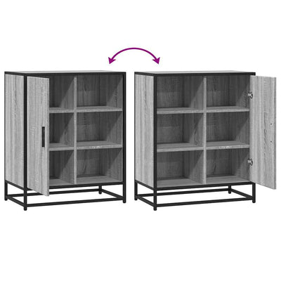 Senkki Harmaa Sonoma 62x35x76 cm Engineered Wood