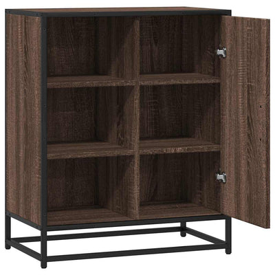 Senkki ruskea tammi 62x35x76 cm tekninen puu