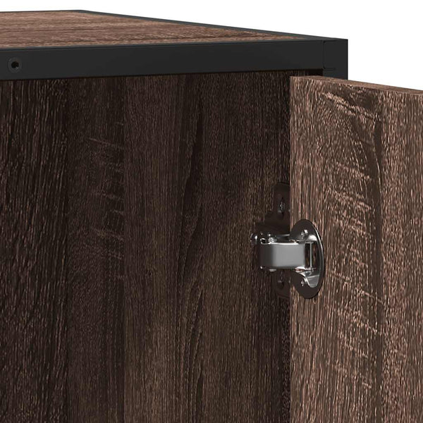 Ruskea senkki Rezsebet 62x35x76cm (tammi puinen)