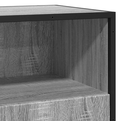 Senkki Harmaa Sonoma 68x35x76 cm Engineered Wood