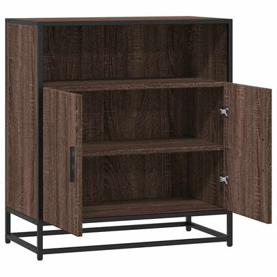 Senkki ruskea tammi 68x35x76 cm tekninen puu