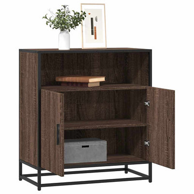 Senkki ruskea tammi 68x35x76 cm tekninen puu