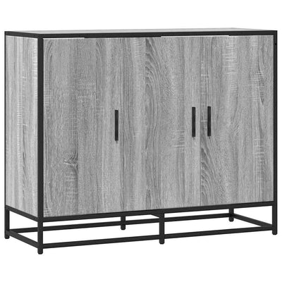 Senkki Harmaa Sonoma 94x35x76 cm Engineered Wood