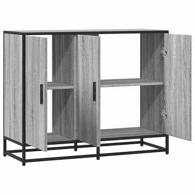 Senkki Harmaa Sonoma 94x35x76 cm Engineered Wood