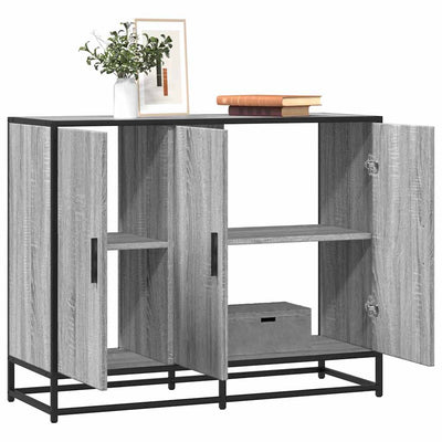 Senkki Harmaa Sonoma 94x35x76 cm Engineered Wood
