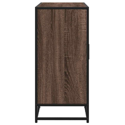 Senkki ruskea tammi 94x35x76 cm tekninen puu