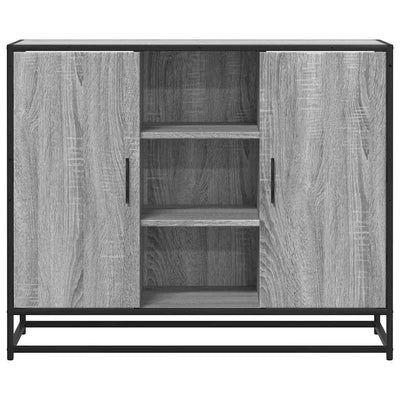 Senkki harmaa Sonoma 92x35x76 cm tekninen puu
