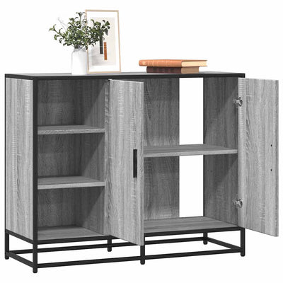 Senkki harmaa Sonoma 92x35x76 cm tekninen puu