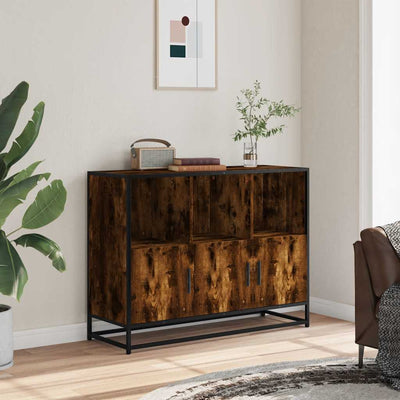 senkki savustettu tammi 100x35x76 cm tekninen puu