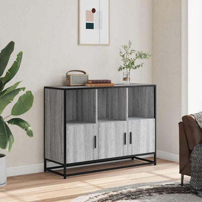Senkki Harmaa Sonoma 100x35x76 cm Engineered Wood