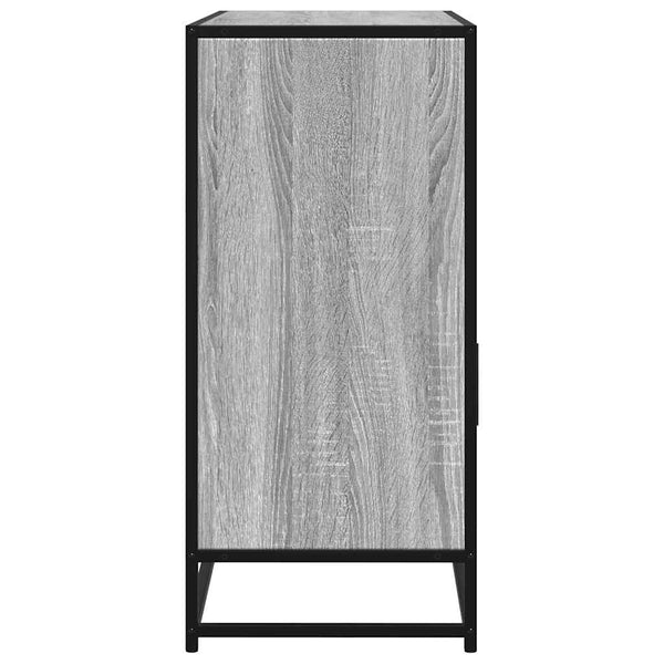 Harmaa senkki Minda 100x35x76cm (engineered wood)