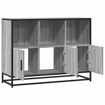 Senkki Harmaa Sonoma 100x35x76 cm Engineered Wood
