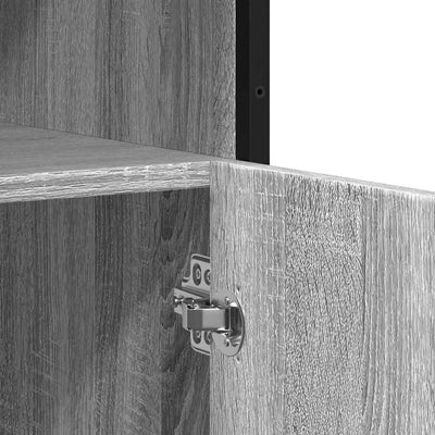 Senkki Harmaa Sonoma 100x35x76 cm Engineered Wood