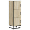 Korkeaboard sonoma tammi 35,5x35x106,5 cm suunniteltu puu