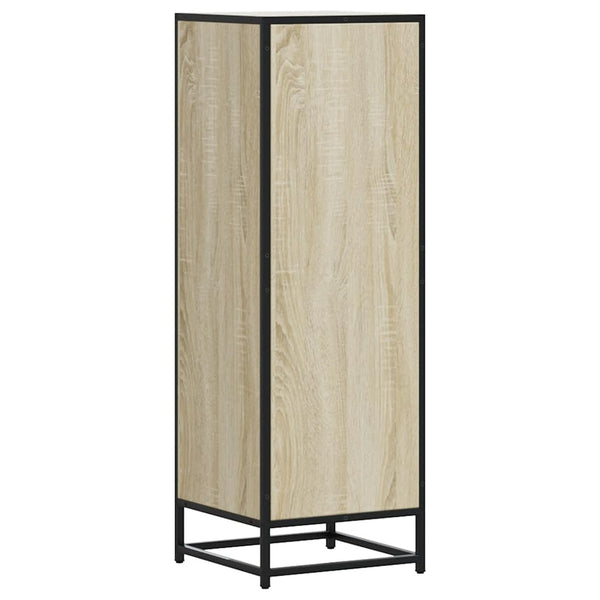 Korkeaboard sonoma tammi 35,5x35x106,5 cm suunniteltu puu