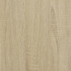 Korkeaboard sonoma tammi 35,5x35x106,5 cm suunniteltu puu