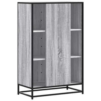 Highboard Harmaa Sonoma Suunniteltu puu ja metalli