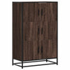 Ruskea kaappi Tataru 68x35x106,5cm (tammi, puinen ja metalli)
