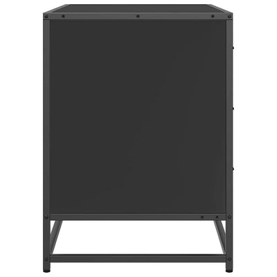 Laatikosto musta 70x41x56 cm tekninen puu