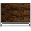 Laatikkokaappi Savustettu tammi 70x41x56 cm Engineered Wood