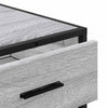 Laatikosto harmaa Sonoma 70x41x56 cm tekninen puu