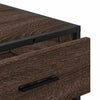 Laatikosto ruskea tammi 70x41x56 cm tekninen puu