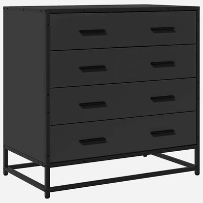 Laatikosto musta 70x41x70 cm tekninen puu