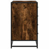 Laatikkokaappi Savustettu tammi 70x41x70 cm Engineered Wood