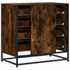 Laatikkokaappi Savustettu tammi 70x41x70 cm Engineered Wood