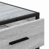 Laatikosto harmaa Sonoma 70x41x70 cm tekninen puu