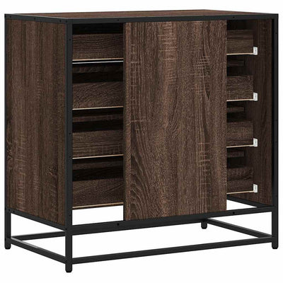 Laatikosto ruskea tammi 70x41x70 cm tekninen puu