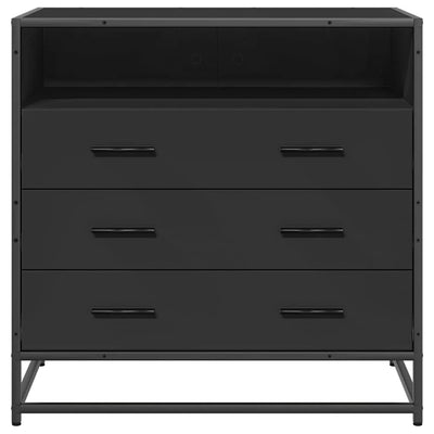 Musta laatikosto Duliga 70x41x70cm (puinen)