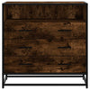 Laatikkokaappi Savustettu tammi 70x41x70 cm Engineered Wood
