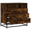 Laatikkokaappi Savustettu tammi 70x41x70 cm Engineered Wood