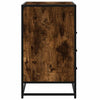 Laatikkokaappi Savustettu tammi 70x41x70 cm Engineered Wood