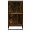 Kirjakaappi Savustettu tammi 40x35x76 cm Engineered Wood