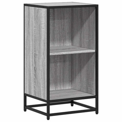 Kirjakaappi Harmaa Sonoma 40x35x76 cm Engineered Wood